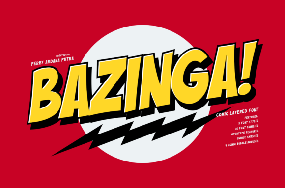Boost Your Campaign with Bazinga: A Fun and Thick Display Font