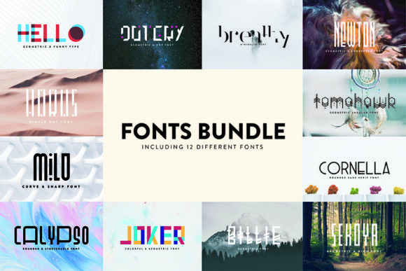 Boost Your Campaign with Fonts Bundle Vol 1