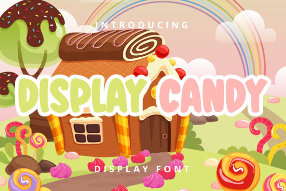 Bring Your Creations to Life with Display Candy Font