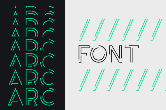 Discovering Arc: A Unique Display Font for Editorial Design