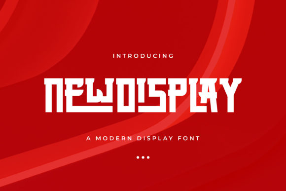 Discovering New Display: A Modern Font for Editorial Design