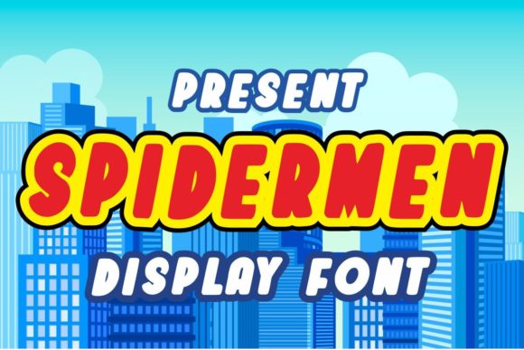 Enhance Your Brand with the Friendly Spidermen Font