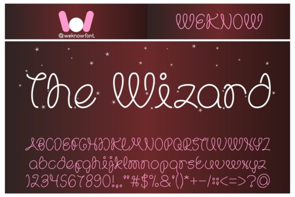 Enhance Your Brand with The Wizard Display Font