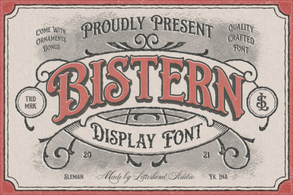 Enhance Your Campaigns with Bistern, the Victorian Display Font