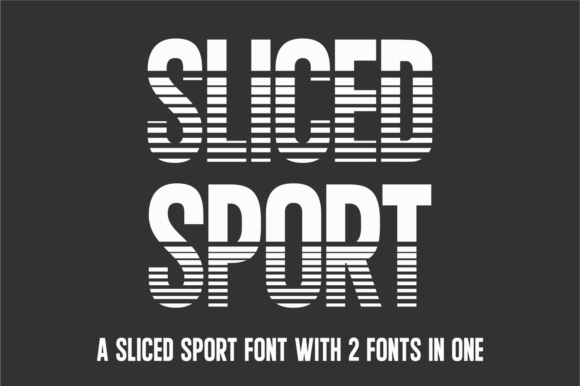 Enhance Your Editorial Design with JP Sliced Sport Font