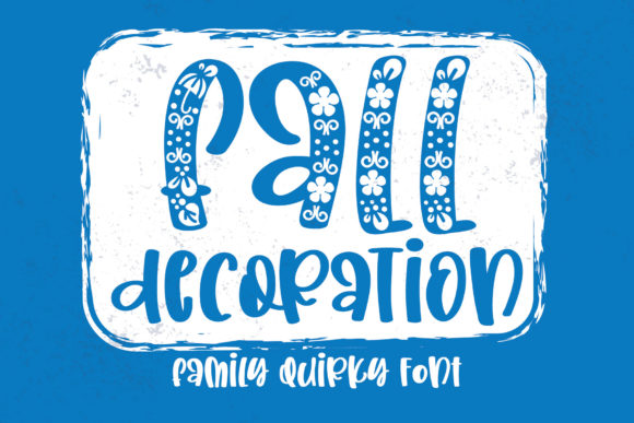 Enhance Your Web Design with Fall Decoration Font
