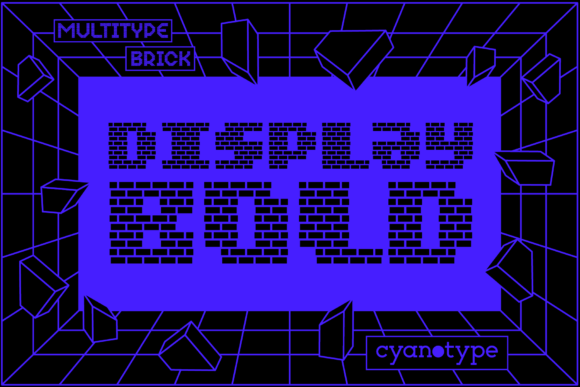 Exploring MultiType Brick Display Bold