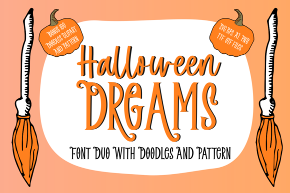 Halloween Dreams: A Versatile Font for Web Design