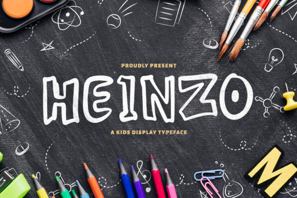 Heinzo: A Playful Font for Creative Branding