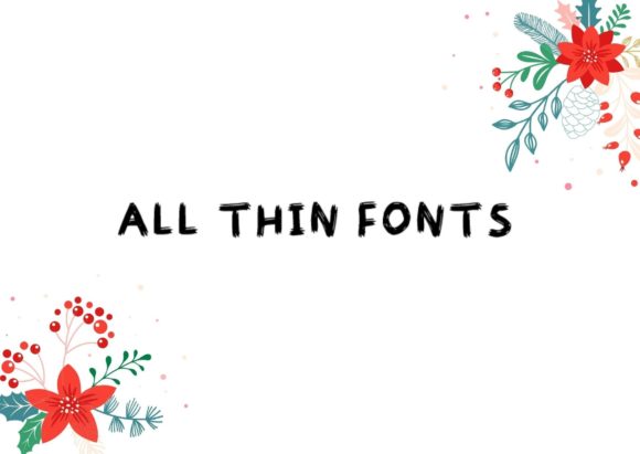 How All Thin Fonts Elevates Your Brand Identity