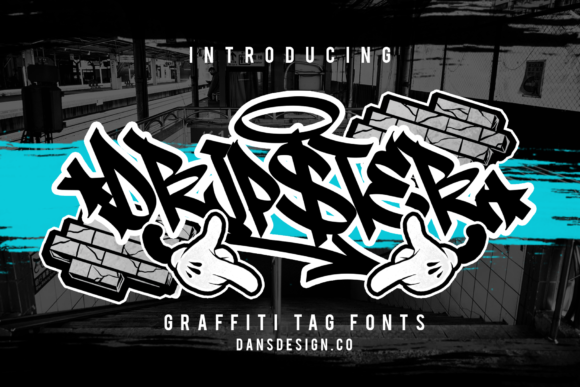 Introducing Dripster: A Graffiti-Styled Display Font
