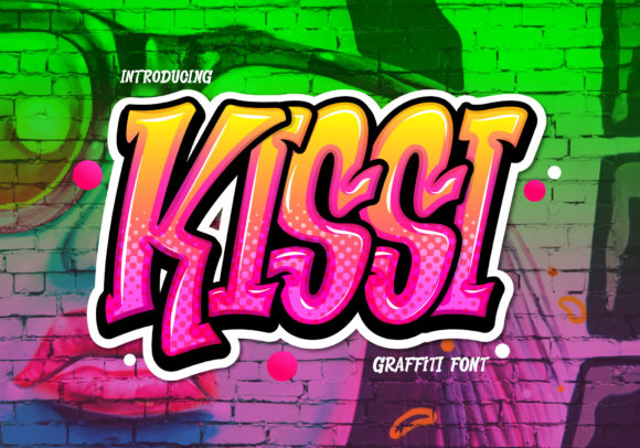 Kissi: A Graffiti-Style Display Font for Bold Web Design