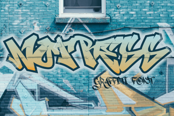 Notress: A Graffiti-Styled Font for Bold Editorial Design