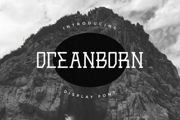 Oceanborn - A Versatile Display Font for Creatives