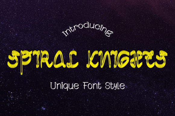 Transform Your Brand with Spiral Knights: A Versatile Display Font